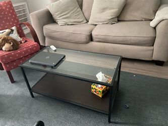 Small glass table