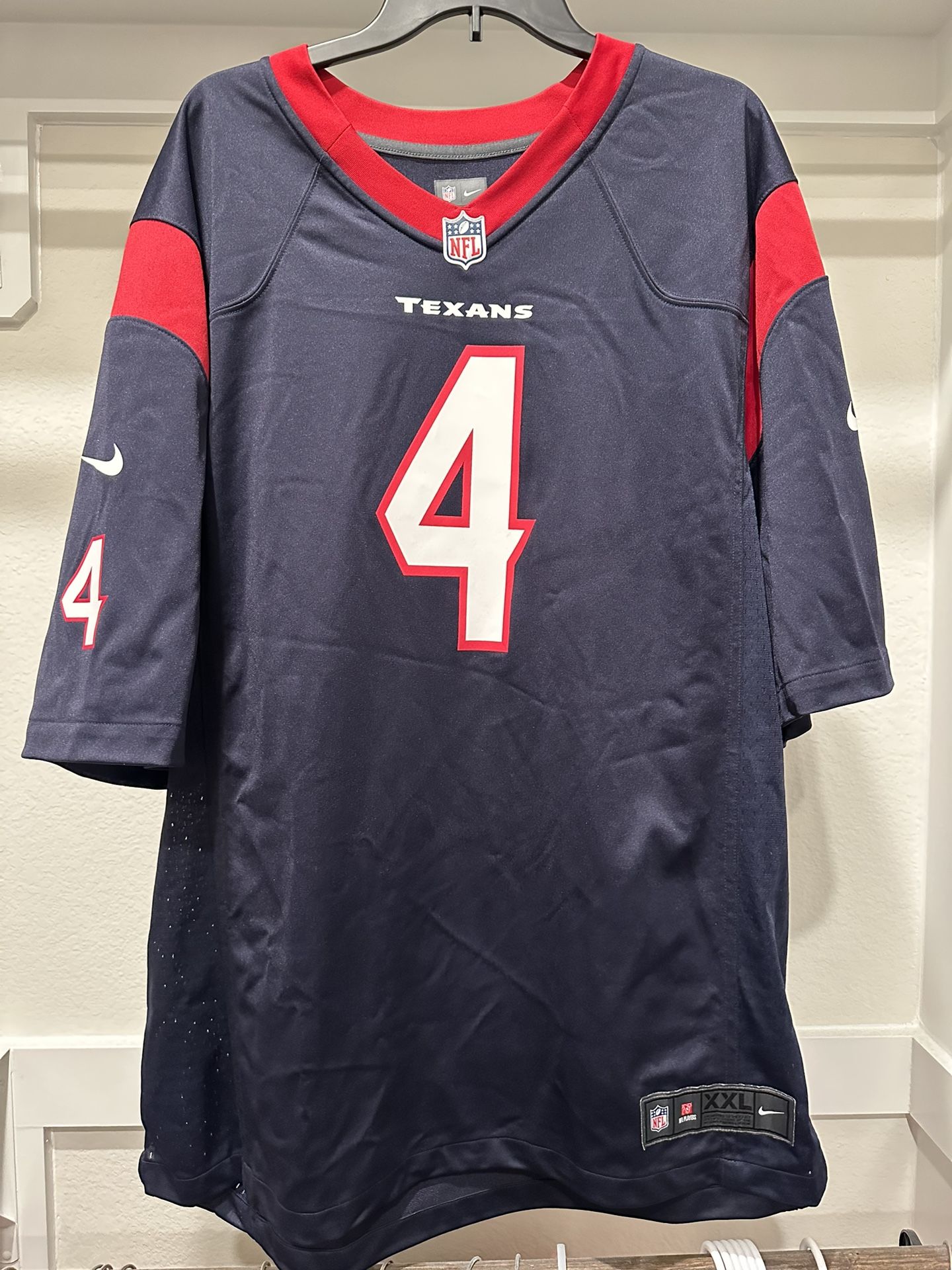 Deshaun Watson Houston Texans Nike Player Game Jersey - Red