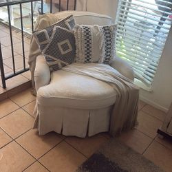 Vintage White Chair 