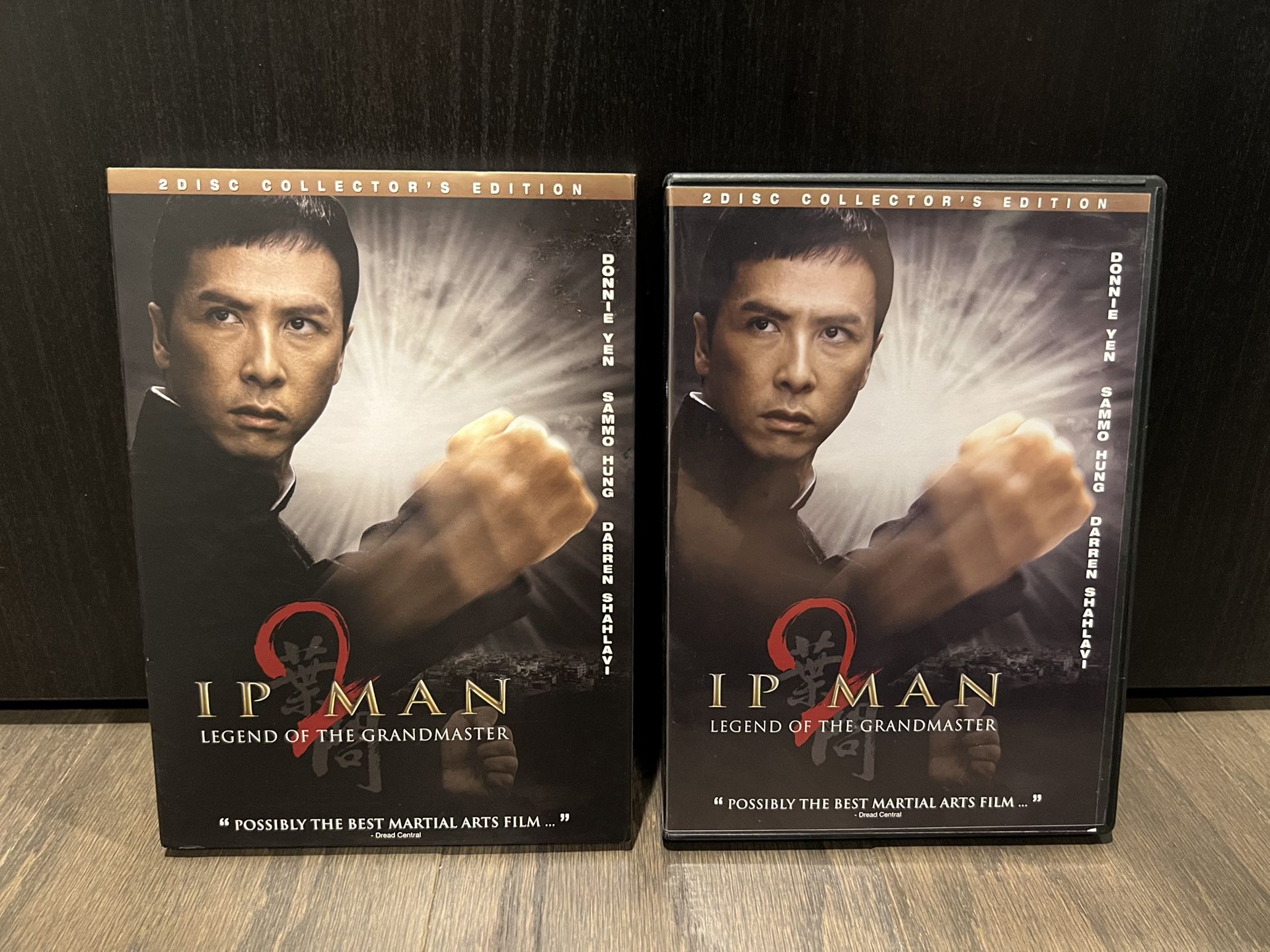 Ip Man 2: 2 Disc Collectors Edition Movie DVD with Case and Slipcover NO MEETUPS