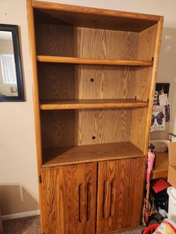 Wood Bookcase