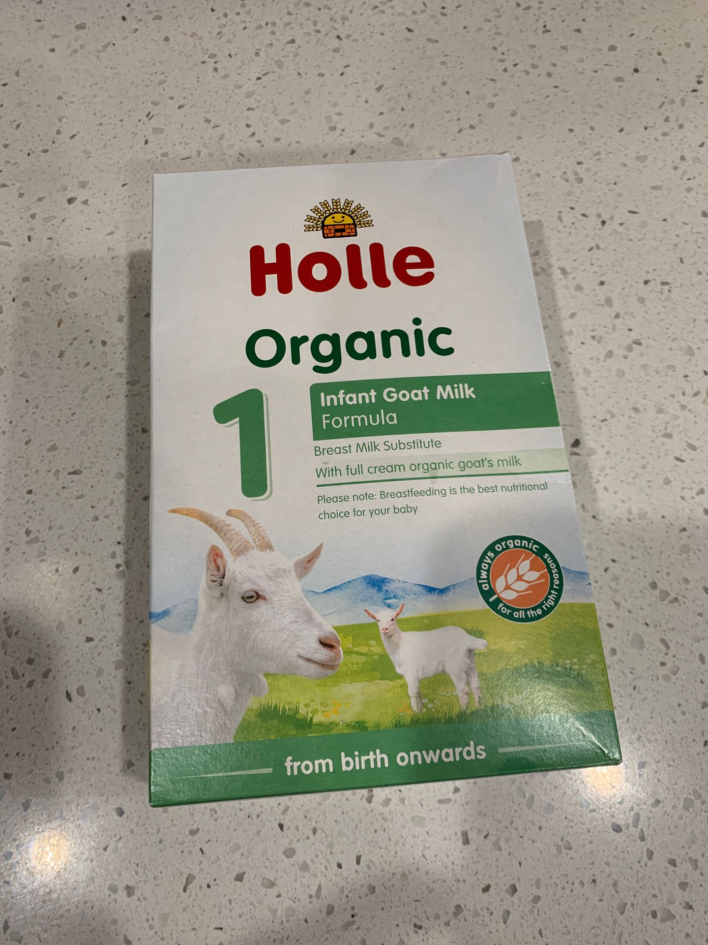 Holle organic goat milk stage 1