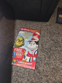 Dr. Seuss The Grinch Grinches the Cat in the Hat VHS