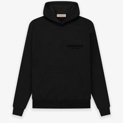 Black Essentials Fear of God Hoodie