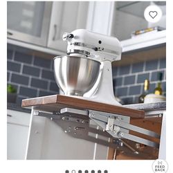 Rev A Shelf Stand Mixer Lift For Cabinet 