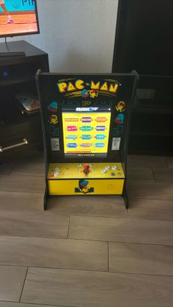 Arcade1Up NAMCO PAC-MAN PartyCade “8 Games in 1” Portable Home ARCADE🔥LIKE NEW! AUTHENTIC!