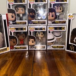 Michael Jackson Funko Pop Set 