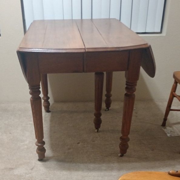 Antique Table And Chairs 