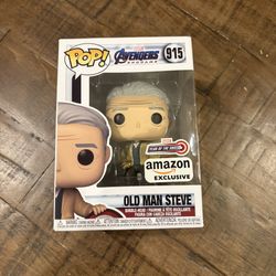 Funko Pop! Vinyl: Marvel - Old Man Steve - Amazon (Exclusive) #915.