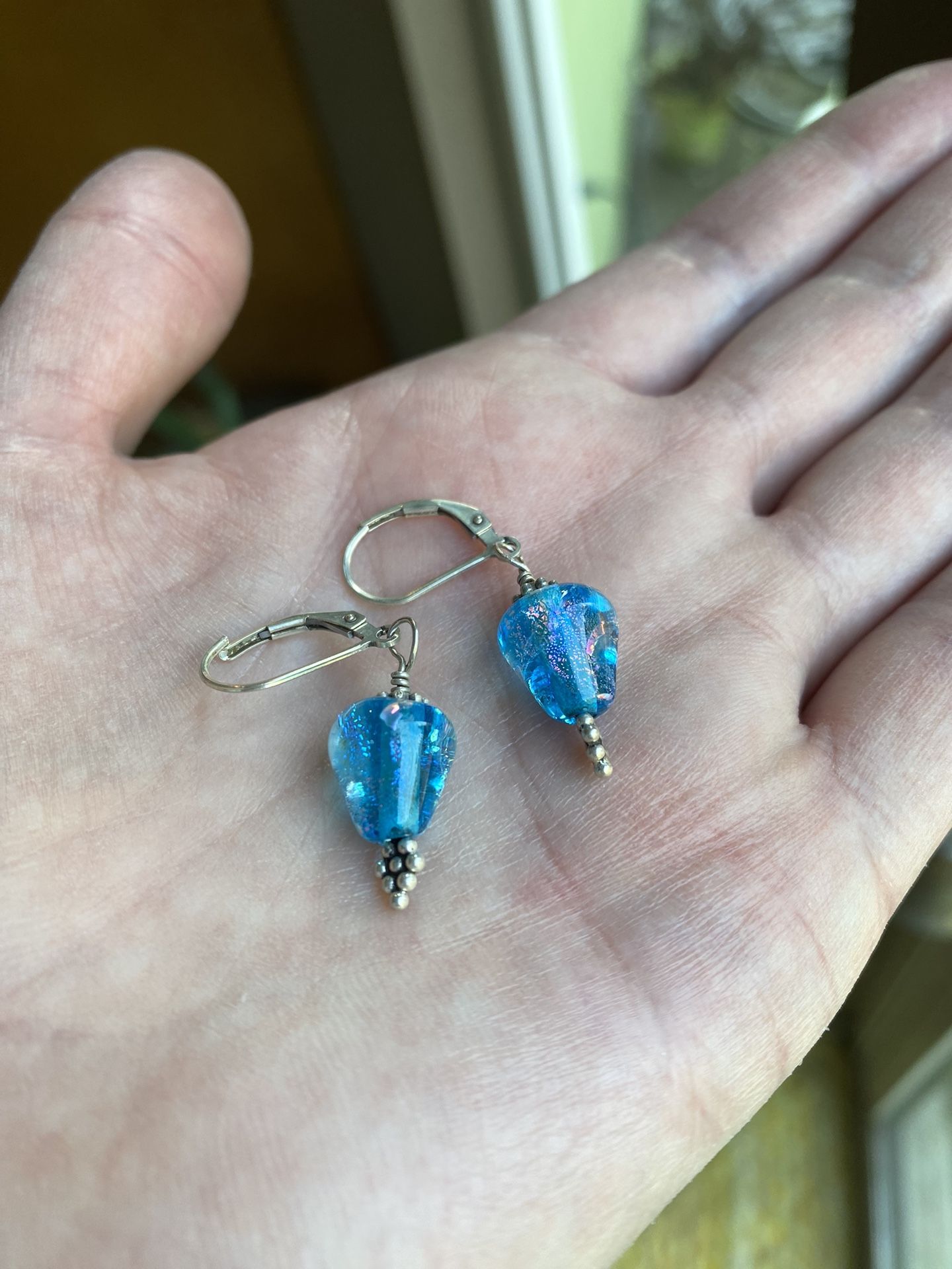 Sterling Silver Turquoise Earrings