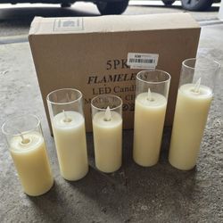 5pc led candles 