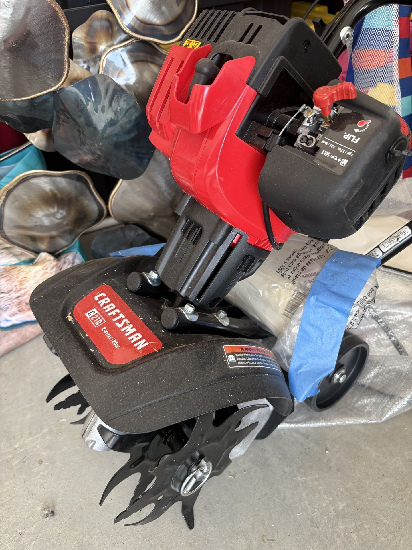 Craftsman C210 Tiller