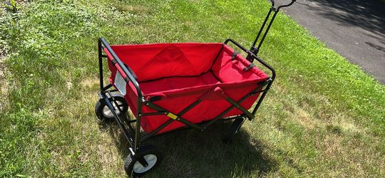 Portable heavy duty beach cart