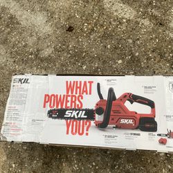 New Damage Box, SKIL PWR CORE 20-volt 12-in Brushless Battery 4 Amp 4 Ah Chainsaw (Battery and Charger Included)$150.00 O.B.O.