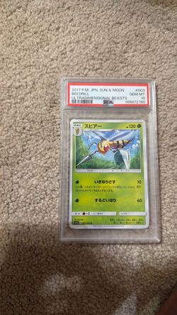 PSA 10 Beedrill Japanese Pokemon  Card #003