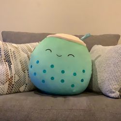 18”  Squishmallows/ Jakarria The Boba Tea Stuffed Animal