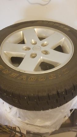Studded Tires On Jeep Wheels 