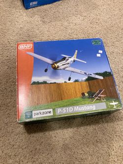 Parkzone P-51 Mustang, r/c airplane.