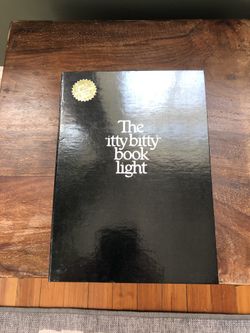 The Itty Bitty Book Light