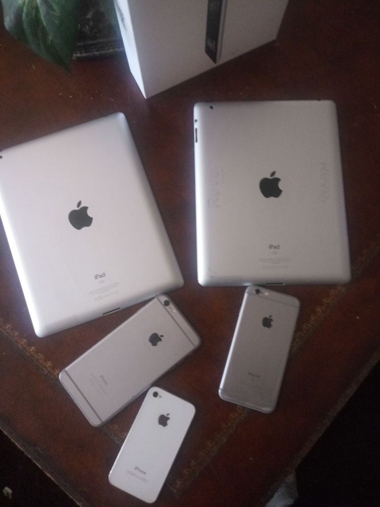 Ipads and iphones