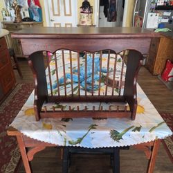 Wooden Plate Rack