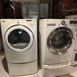 LG Washer & Whirlpool Dryer  