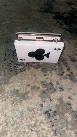Stylish Ace of Clubs Mini Purse