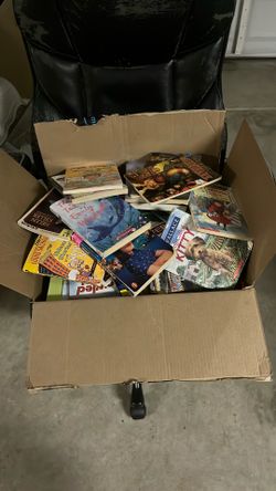 Box FILLED With Old Books