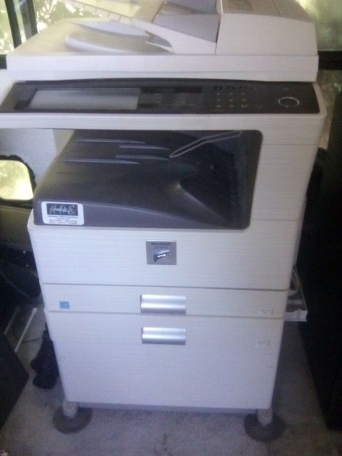 Sharp Office Printer. Looks Good. Is Clean Looking And It Works Great! 