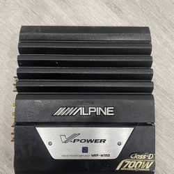 ALPINE AMPLIFIER