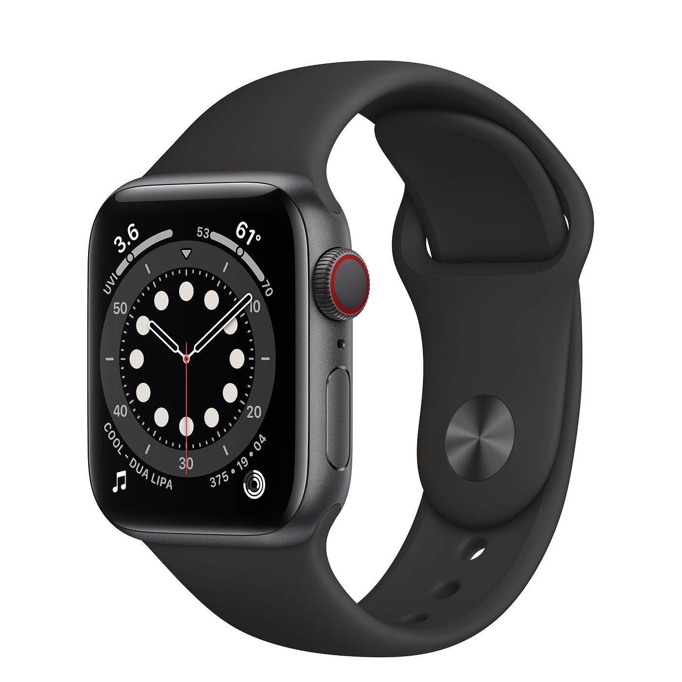 APPLE WATCH SERIES 6 40mm SPACE GRAY (CELL + GPS)