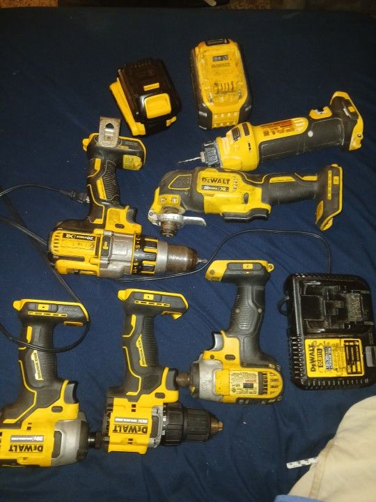 Dewalt Cordless Tools & Bag