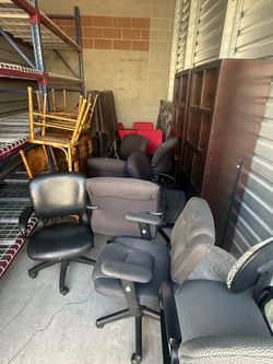 10 office chairs