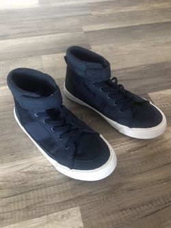 Boys navy shoes size 2 ( H&M )