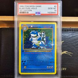 Pokemon 1st Edition Blastoise PSA 10 *rare!!