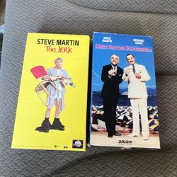 Classic Steve Martin Collection VHS Movies The Jerk And Dirty Rotten Scoundrels !! Classic Must Haves !!   