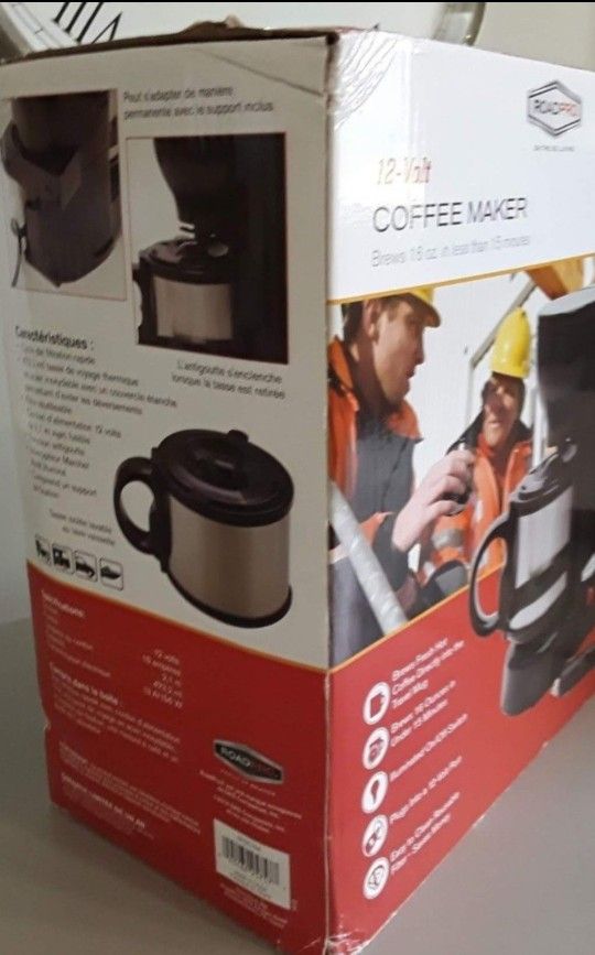TRAVEL COFFEE MAKER..NEW
