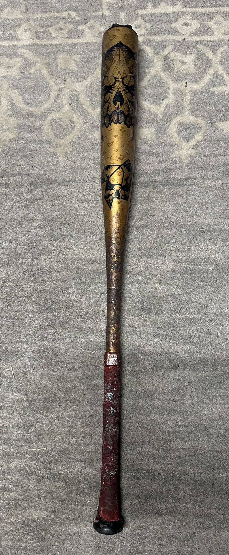 Used Demarini 33inch Bbcore,drop -3 Baseball Bat