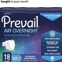 Prevail Pull ups And Diapers 