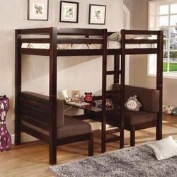Brand New Cappuccino Converted Loft Bed
