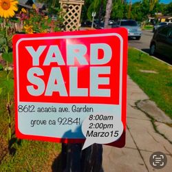 Yard Sale