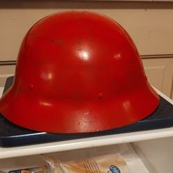 Vintage WW2 Japanese Military Civil Defense Steel Helmet With Liner


