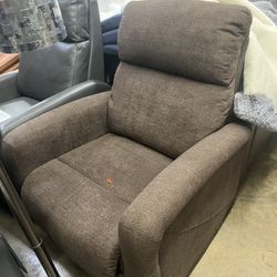 Brown Leather Recliner