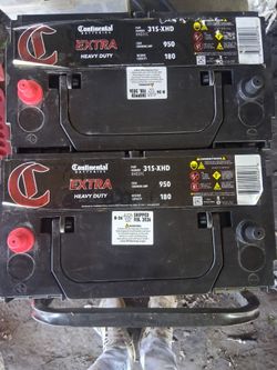 Continental heavy duty batteries