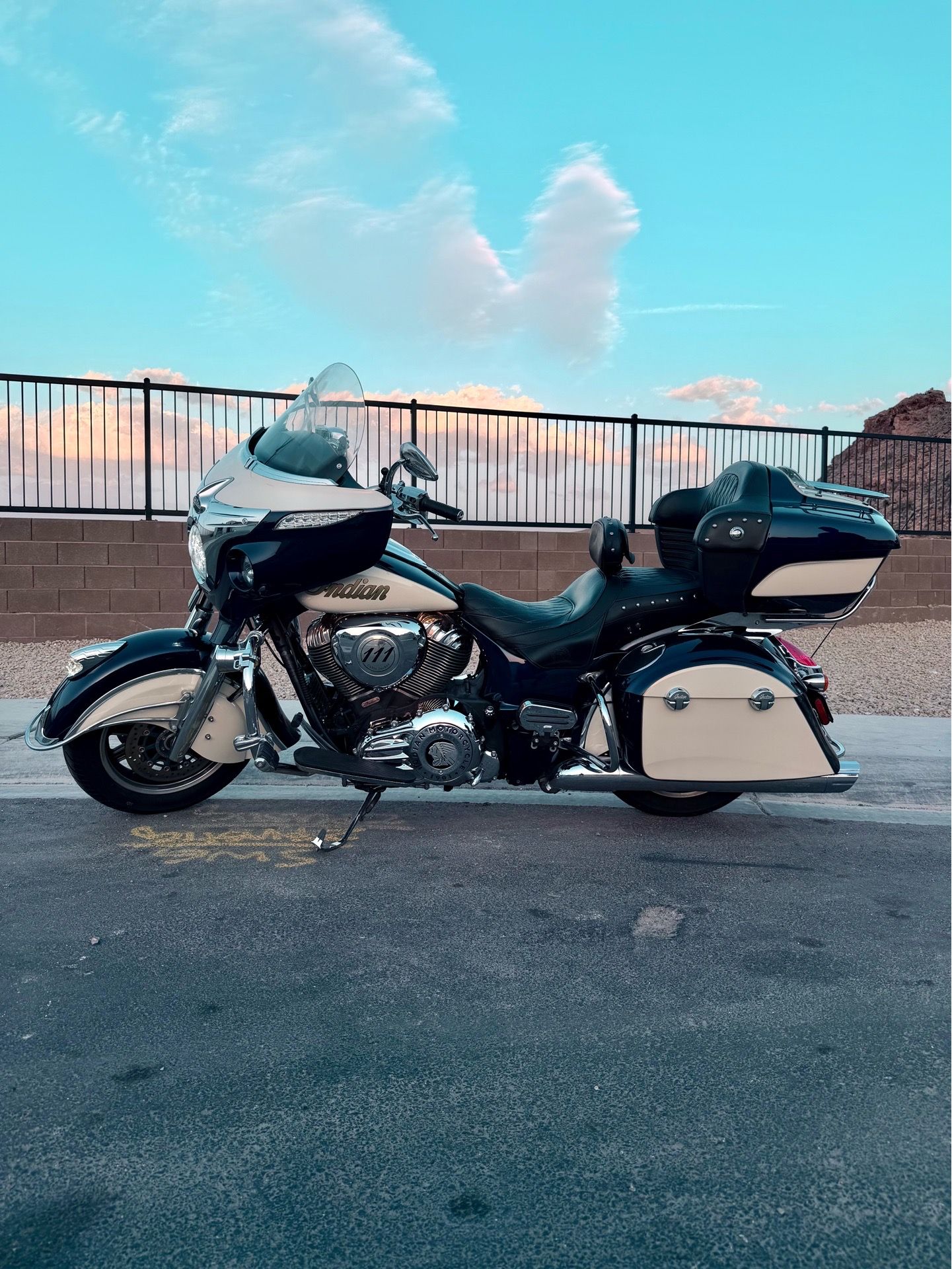 2014 Indian Chieftain-Blue/White