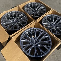 Like New 20x9 Fuel rebar D848 rims (+1 offset) wheels 6x5.5 pattern ~
