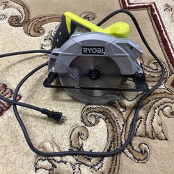 Ryobi circular saw 7 1/4 corded with Blade