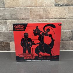 Pokémon Destined Rivals Pokecenter Elite Trainer Box 