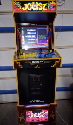 JOUST Arcade1up LEGACY ARCADE with light up Riser