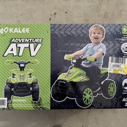 Kalee Green Quad ATV 6 Volt Battery Powered Ride On